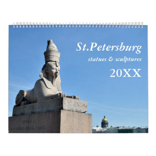12 month StPetersburg Calendar
