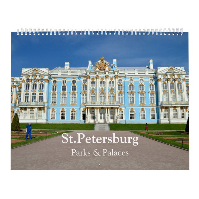 12 month St.Petersburg neighborhoods Calendar (Cover)