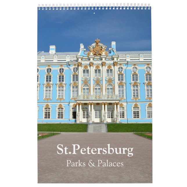 12 month St.Petersburg neighborhoods Calendar (Cover)