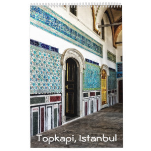 12 month Topkapi palace Photo Calendar