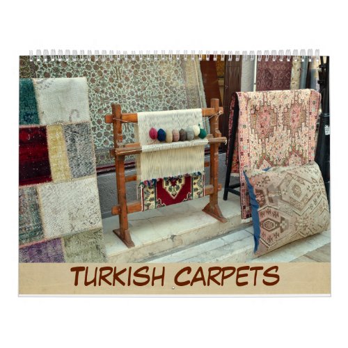 12 month Turkish Carpets Calendar