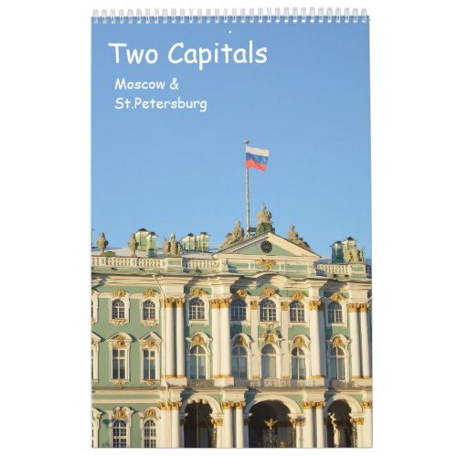 12 month Two Capitals Calendar