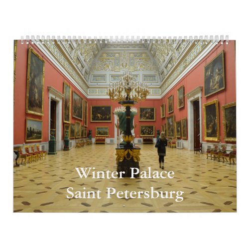 12 month Winter Palace Calendar