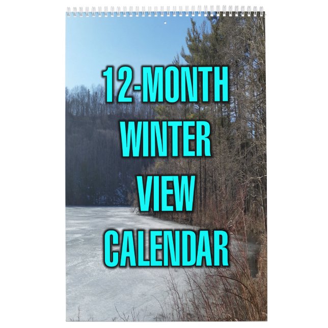 12-Month Winter View Calendar (Cover)