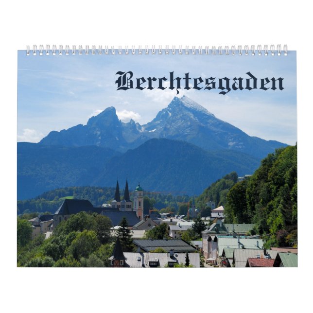 12 months Berchtesgaden Photo Calendar (Cover)