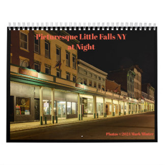 12 months in Central NY Calendar
