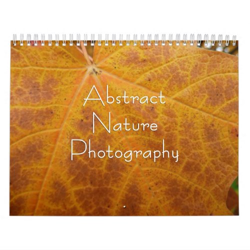 12 Months of Abstract Photography 4th Edition Calendar