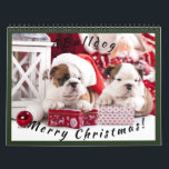 12 months of christmas Bulldog 2019 calendar<br><div class="desc">The love for Bulldogs and Christmas all in one! enjoy this adorable calendar all year round</div>