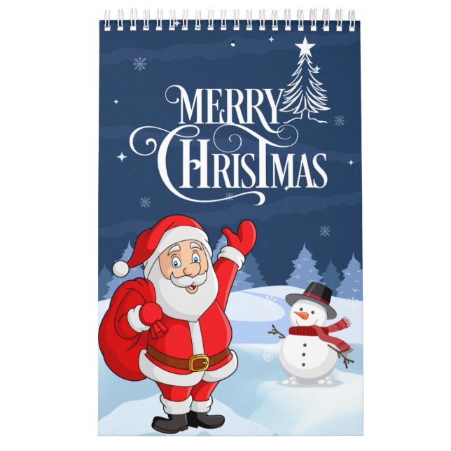 12 Months Of Christmas Fun Bundle Wall Calendar (Cover)