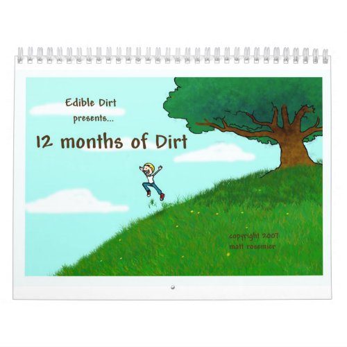 12 Months of Dirt Calendar