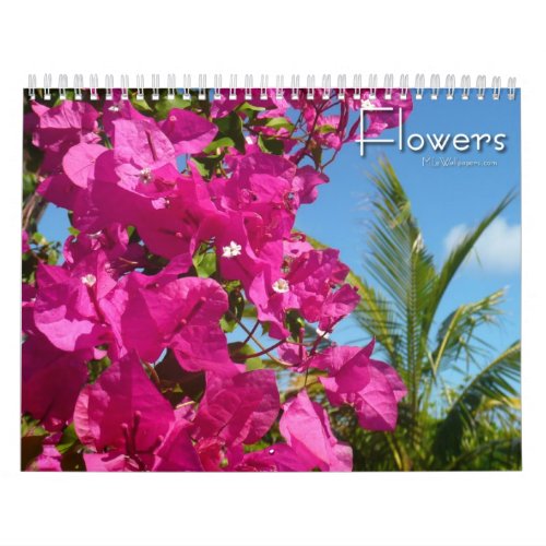 12 Months of Floral Photography 3rd Edition Calendar