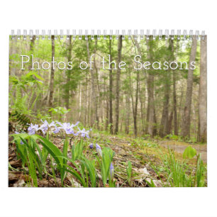 12 Months of Photos of the Seasons, 13th Edition Calendar