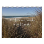12 National Parks in 12 Months, 6th Edition Calendar