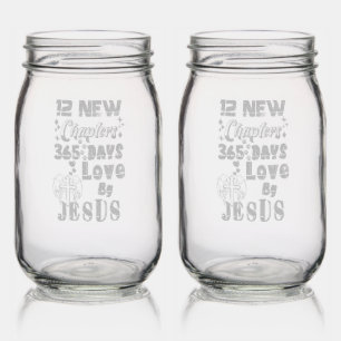 12 New Chapters 365 Days Love By Jesus Mason Jar