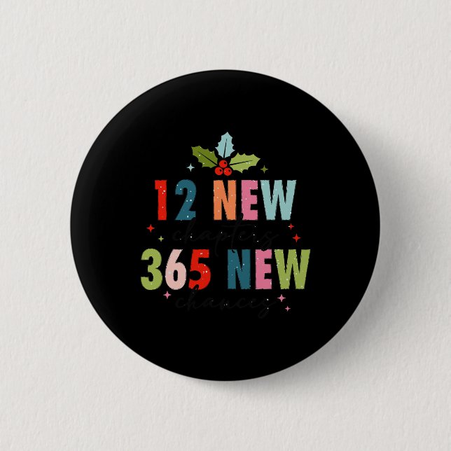 12 New Chapters 365 New Chances Family  Button (Front)