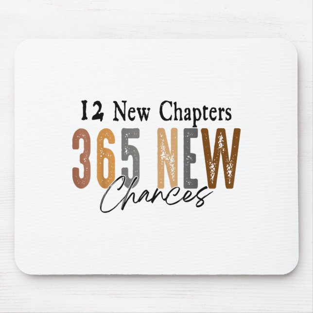12 New Chapters 365 New Chances Family  Mouse Pad (Front)