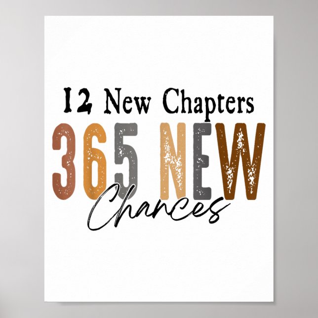 12 New Chapters 365 New Chances Family  Poster (Front)