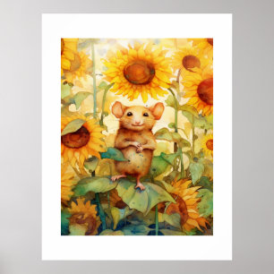12 of 17 Sunflower Garden Miceville Poster