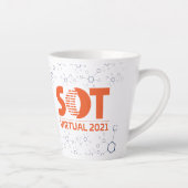 12 oz Latte Mug - 2021 Annual Meeting (Molecule) (Right)