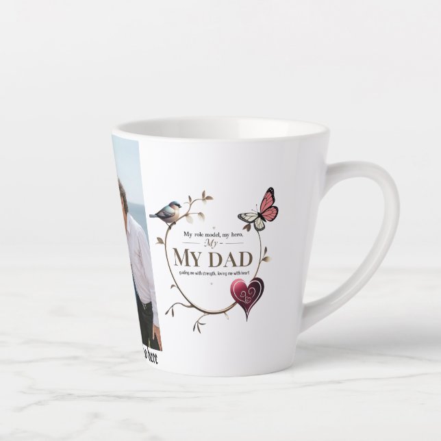 12 oz Personalized Mug with Heartfelt Tribute (Right)