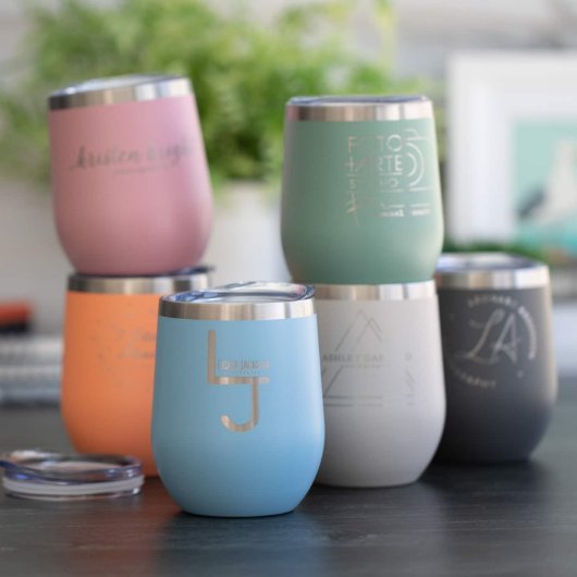 12 oz. Stainless Steel CECE Drink Tumbler (Group)