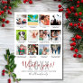 12 Photo Collage Captions Family What A Year Holid Holiday Card