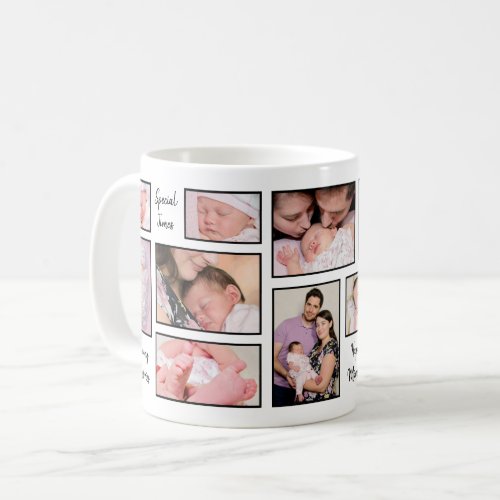 12 Photo Collage Making Memories Inspiring Quotes Coffee Mug