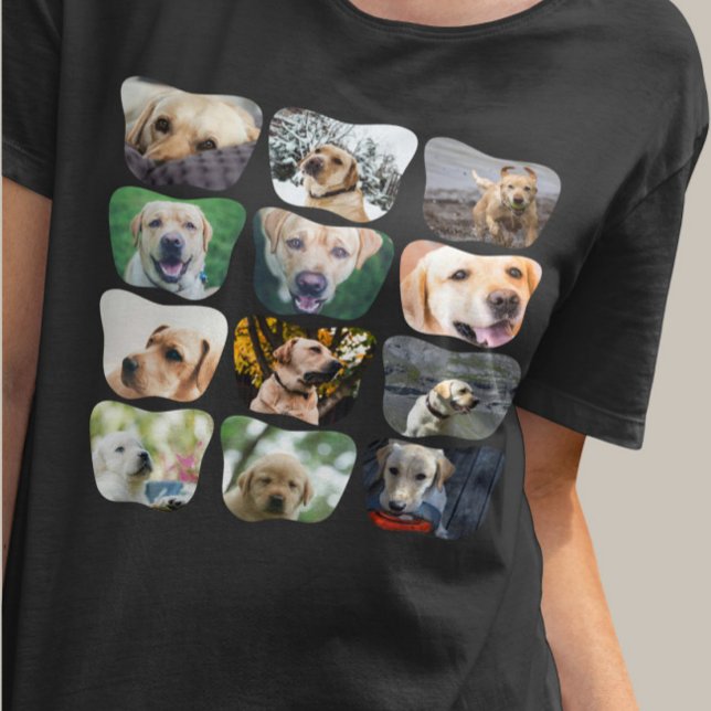 12 Photo Collage Unique Personalized T-Shirt (12 Photo Collage Unique Personalized T-Shirt
by Ricaso )
