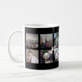 12 Photo Collage with Black Background Coffee Mug (Left)