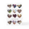 12 Photo Heart Collage Valentine's Day Love Card