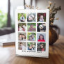 12 Photo Instagram Collage - white with black type
