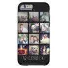 12 Photo Instagram Collage with Black Background