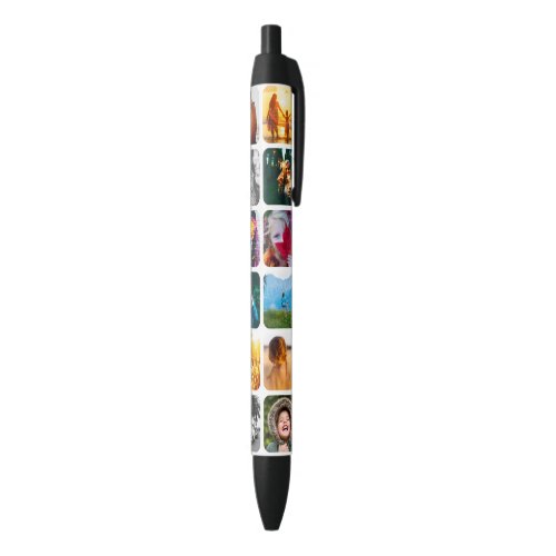 12 Photo Template Double Sided Black Ink Pen