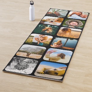 12 Photo Yoga Mat Rounded Template