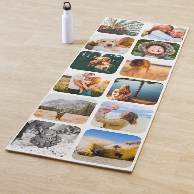 12 Photo Yoga Mat Rounded Template (In Situ)