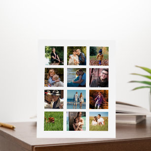 12 Picture Family Photo ✨  Collage Custom  Foam Board