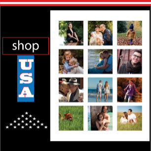 12 Picture Keepsake ✨ Custom Memories Postcard