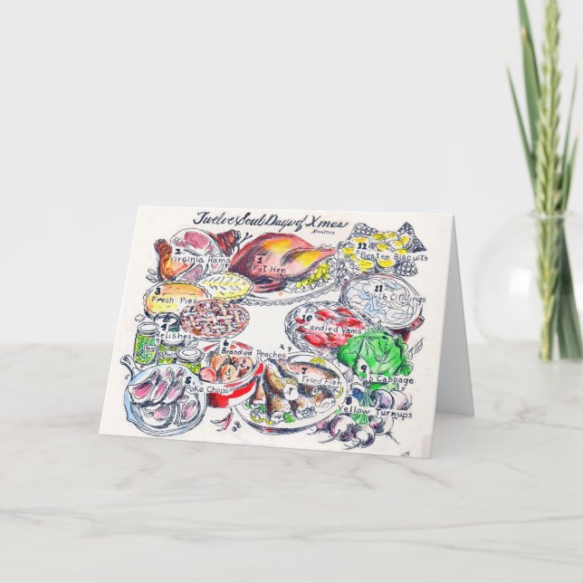 12 Soul Days of Christmas Card - Color (Front)