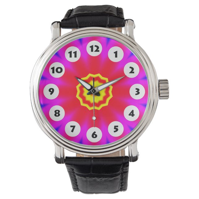 12 Spots - Colorful Mandala 08 Watch (Front)
