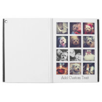 12 square photo collage - U can change back color iPad Pro 12.9" Case 12 square photo collage - U can change back color iPad Pro 12.9" Case