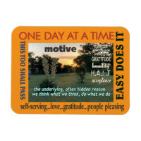12 step recovery motive magnet 25