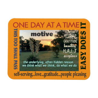 12 step recovery motive magnet 25
