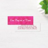 12-Step Rose Fantasy Profile Card or bookmark (Desk)