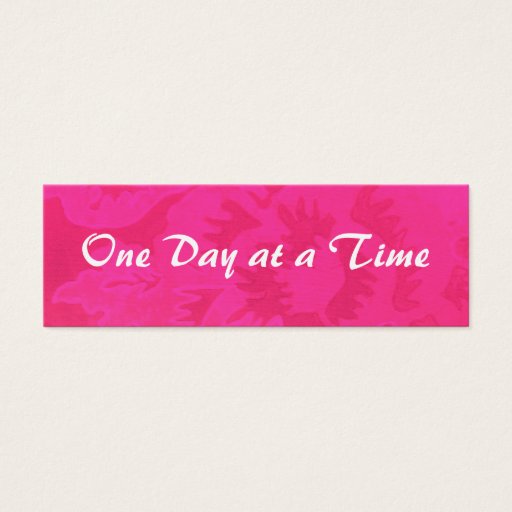 Customizable 12-Step Rose Fantasy Profile Card or bookmark Business Card Templates