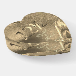 12½th Anniversary Copper Wedding Add Name or Text Paperweight