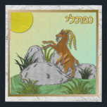 12 Tribes Israel Naphtali Faux Wrap Canvas Print<br><div class="desc">You are viewing The Lee Hiller Photography Art and Designs Collection of Home and Office Decor,  Apparel,  Gifts and Collectibles. The Designs include Lee Hiller Photography and Mixed Media Digital Art Collection. You can view her Nature photography at http://HikeOurPlanet.com/ and follow her hiking blog within Hot Springs National Park.</div>