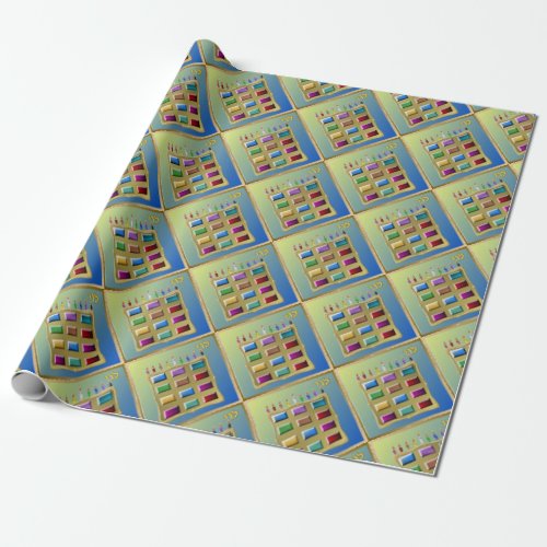 12 Tribes Of Israel Levi Art Print Wrapping Paper