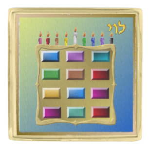 12 Tribes of Israel Levi Tie or Lapel Pin