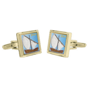 12 Tribes of Israel Zebulun Cufflinks