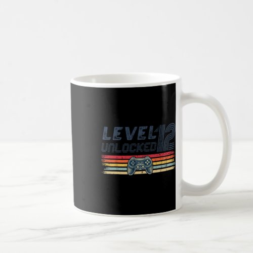 12 Unlocked Video Game 12th Birthday Gamer Boys 1  Coffee Mug